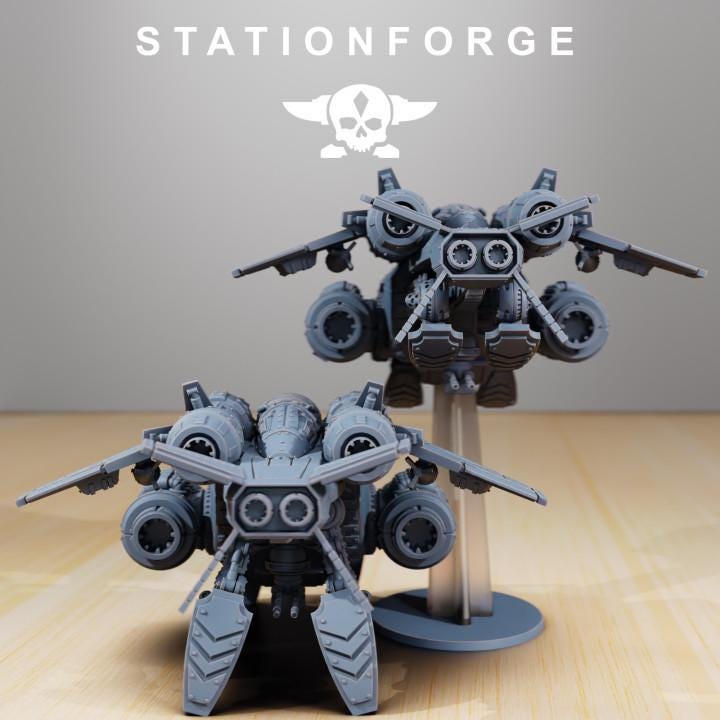 Scavenger Gunshi – Adeptus Mechanicus Proxy