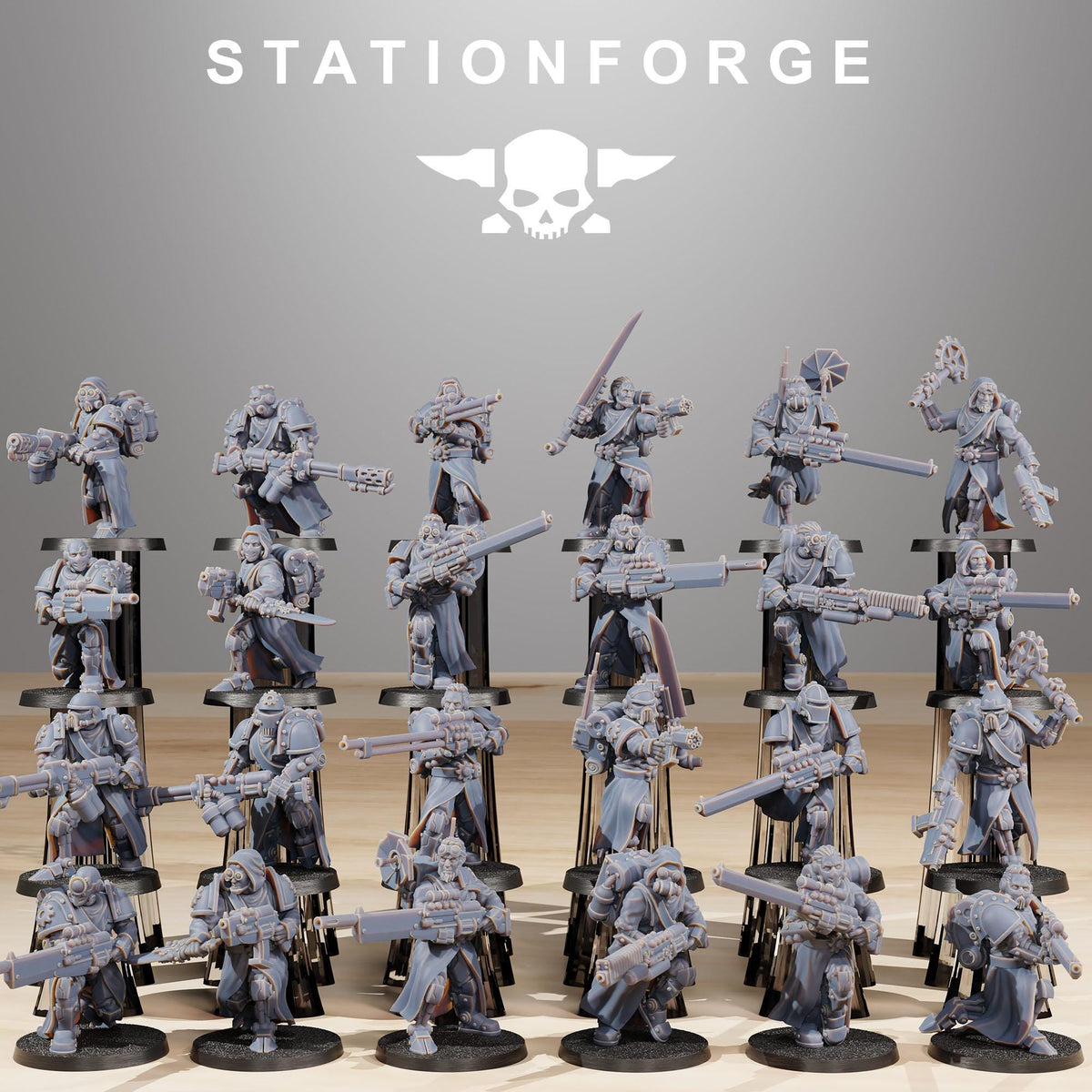 Scavenger Infantry Builder Kit – Adeptus Mechanicus Proxy
