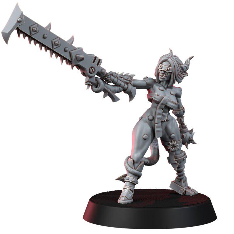 Sisters In Heresy Repentium Squad T2 – Adepta Sororitas Proxy, Wargame Exclusive – 16K resin miniature – photo 7 of 10