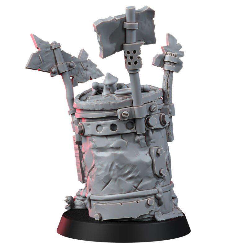 Ork Barrel Boys – Ork Proxy, Wargame Exclusive – 3D printed 16K resin miniature – photo 9 of 10