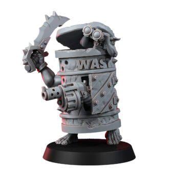 Ork Barrel Boys – Ork Proxy, Wargame Exclusive – 3D printed 16K resin miniature – photo 6 of 10