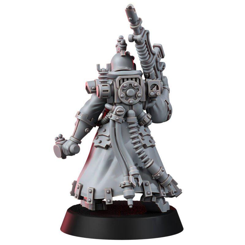 Mechanic Adept Rad Warriors – Adeptus Mechanicus Proxy, Wargame Exclusive – 3D printed 16K resin miniature – photo 3 of 10