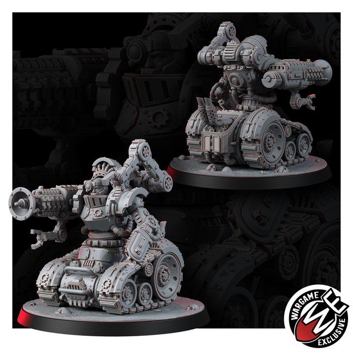 Mechanic Adept Crawl Breakers – Adeptus Mechanicus Proxy, Wargame Exclusive – 3D printed 16K resin miniature – photo 7 of 9