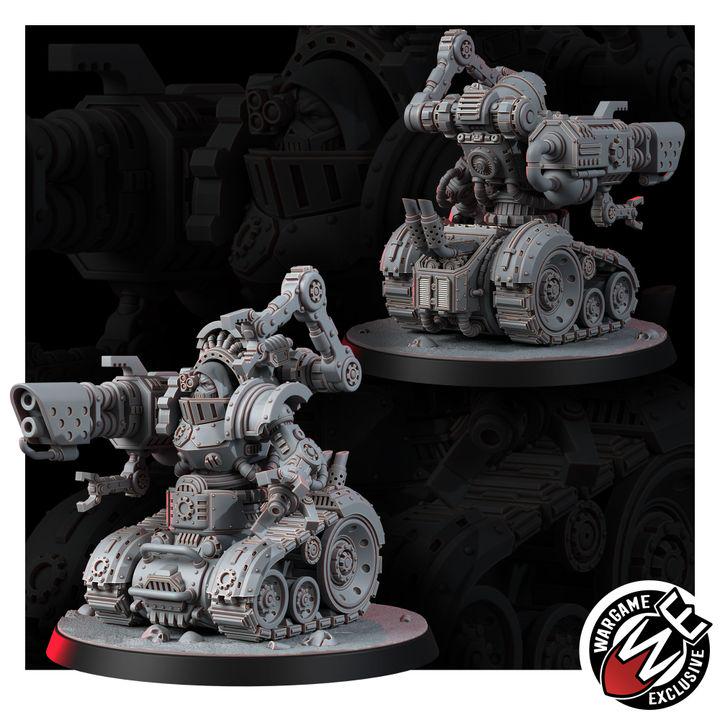 Mechanic Adept Crawl Breakers – Adeptus Mechanicus Proxy, Wargame Exclusive – 3D printed 16K resin miniature – photo 6 of 9