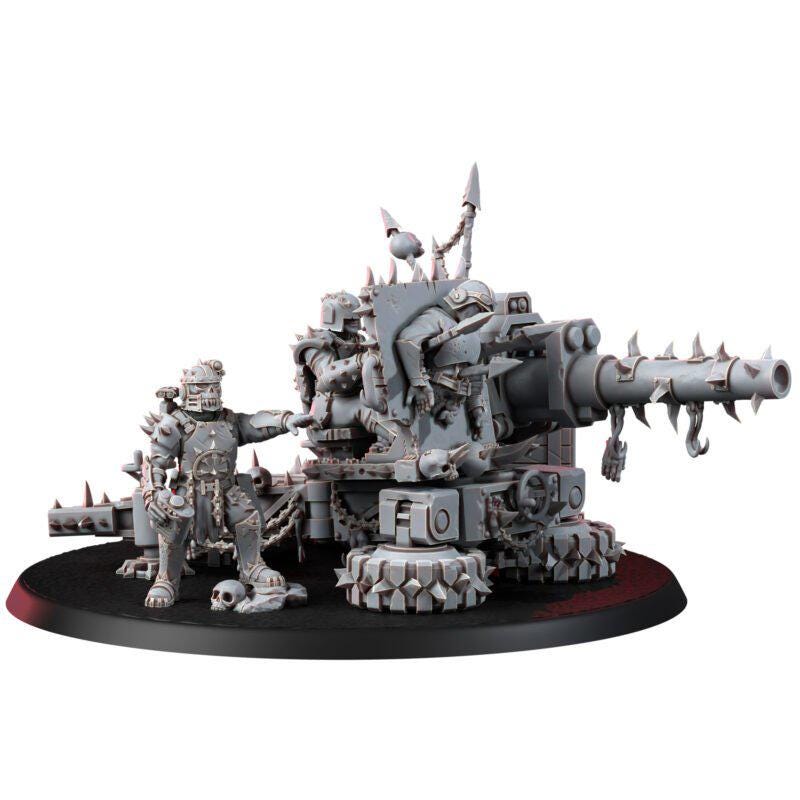 Chaos Renegades Of Pain Agony Guns – Chaos Proxy, Wargame Exclusive – 3D printed 16K resin miniature – photo 10 of 10