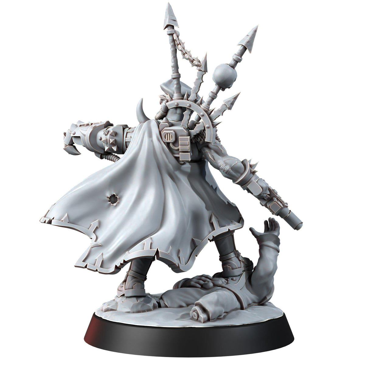 Chaos Renegades Of Pain General – Chaos Proxy, Wargame Exclusive – 3D printed 16K resin miniature – photo 3 of 10