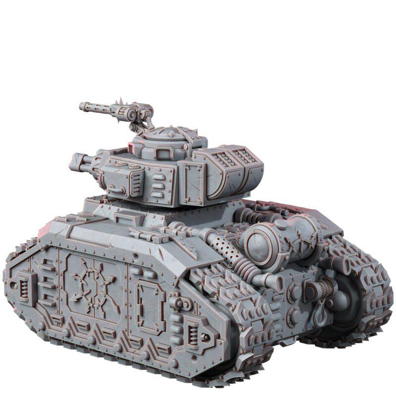 Chaos Degrader Battle Tank – Chaos Proxy, Wargame Exclusive – 3D printed 16K resin miniature – photo 9 of 10