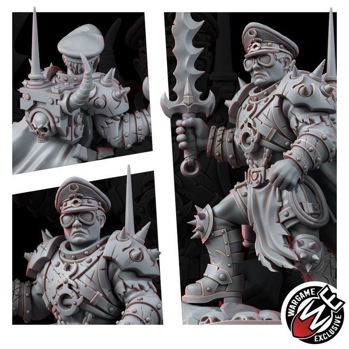Renegades Of Excess Dominar – Chaos Proxy, Wargame Exclusive – 3D printed 16K resin miniature – photo 3 of 5