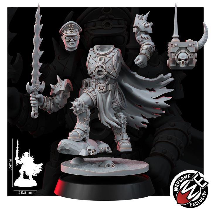 Renegades Of Excess Dominar – Chaos Proxy, Wargame Exclusive – 3D printed 16K resin miniature – photo 2 of 5