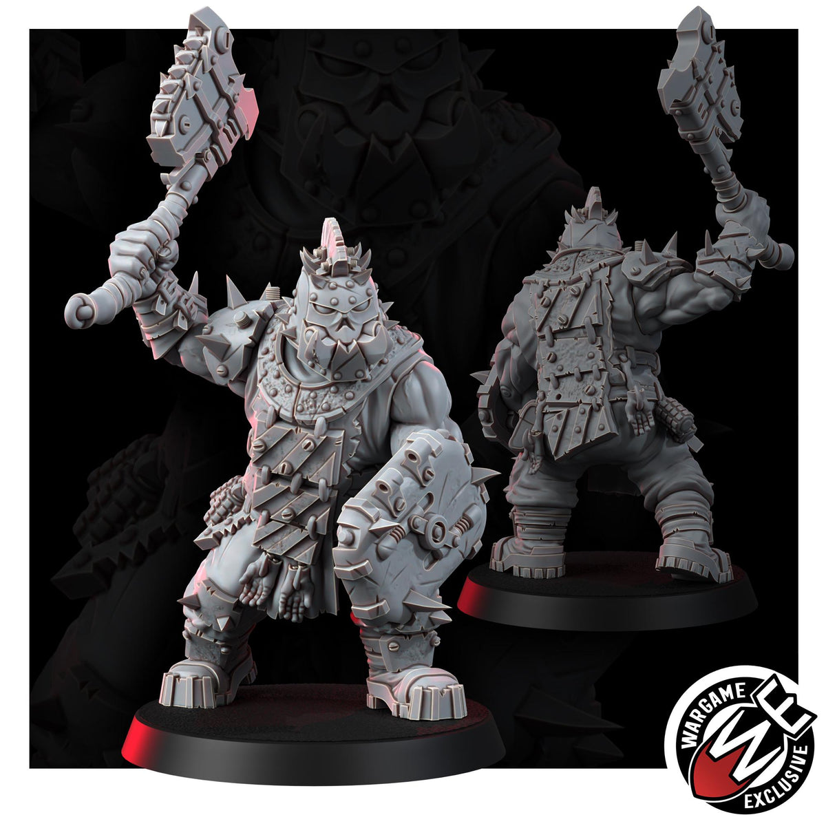 Chaos Renegades Of Pain Bulls – Chaos Proxy, Wargame Exclusive – 3D printed 16K resin miniature – photo 7 of 9