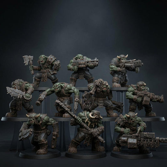 Orks Orkaz Bros Infantry – Ork Proxy