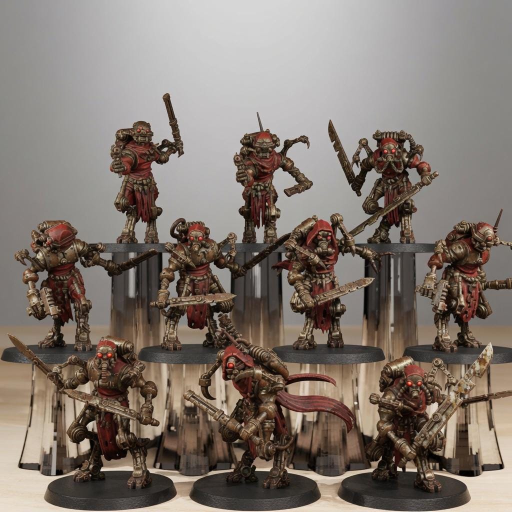Scavenger Runners – Adeptus Mechanicus Proxy
