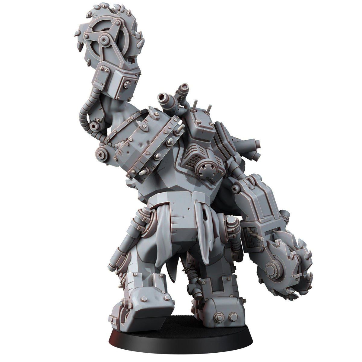 Ork Mega Armoured Bulorks – Ork Proxy, Wargame Exclusive – 3D printed 16K resin miniature – photo 7 of 12