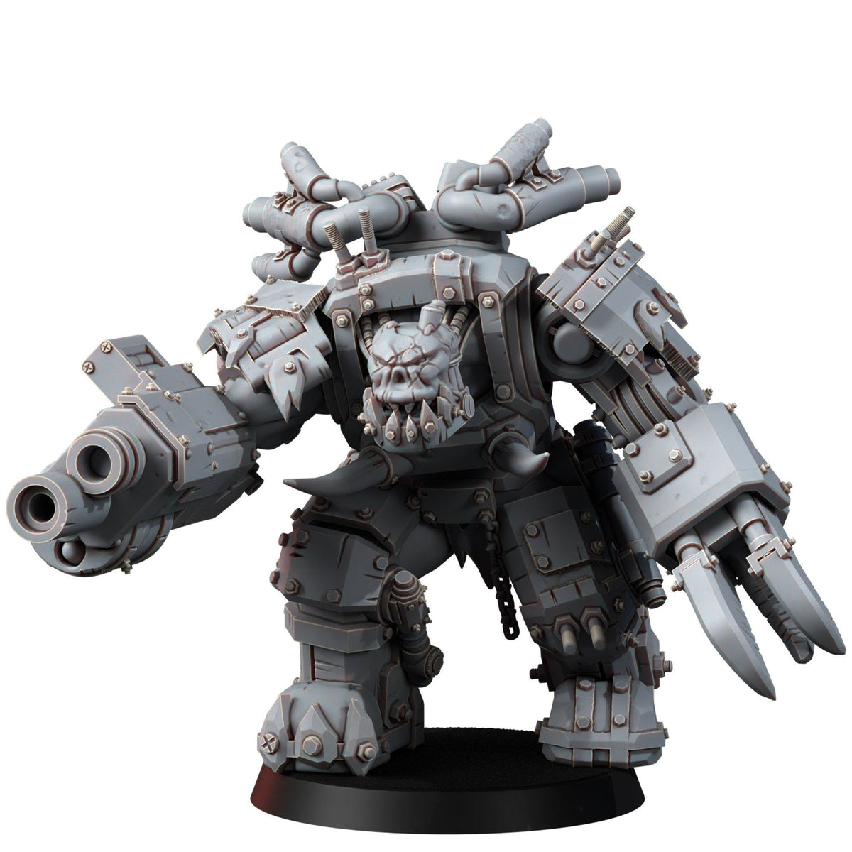 Ork Mega Armoured Bulorks – Ork Proxy, Wargame Exclusive – 3D printed 16K resin miniature – photo 6 of 12