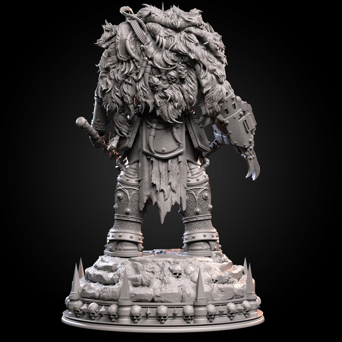 Chaos Prime Malleus Iscariot – Chaos Proxy, Wargame Exclusive – 3D printed 16K resin miniature – photo 7 of 10