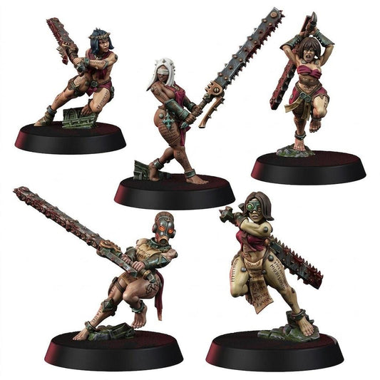 Sisters In Heresy Repentium Squad – Adepta Sororitas Proxy, Wargame Exclusive – 3D printed 16K resin miniature – main photo