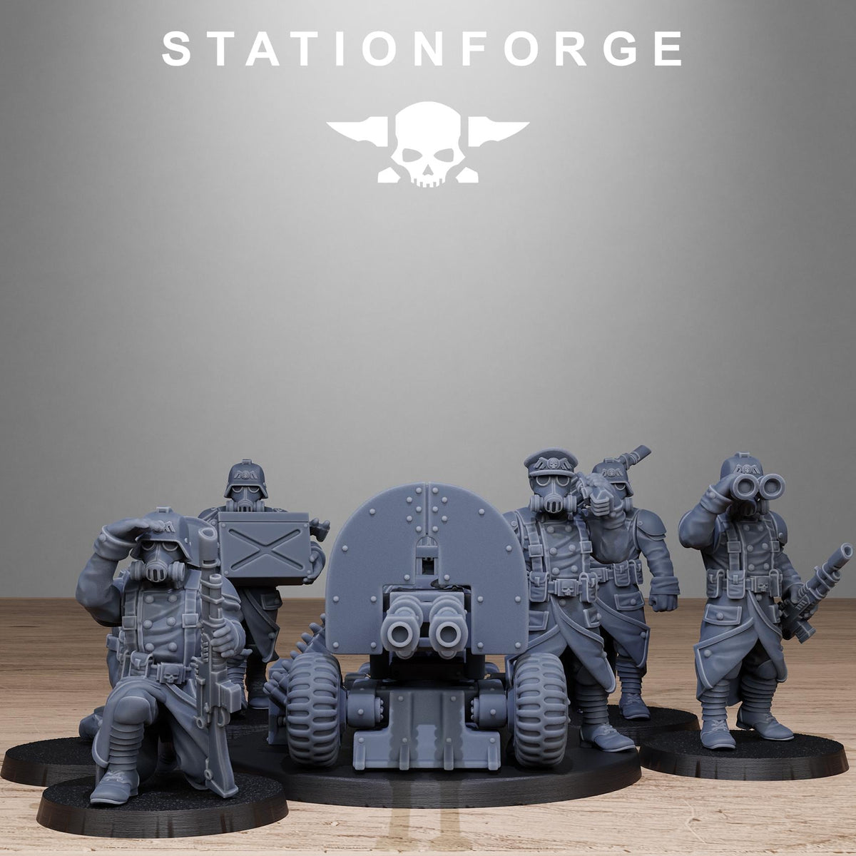 Grimguard Battle Weapons 2 – Astra Militarum Proxy