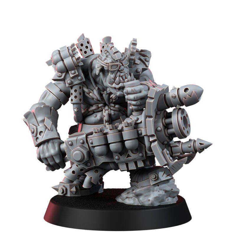 Ork Disel Krakkas – Ork Proxy, Wargame Exclusive – 3D printed 16K resin miniature – photo 4 of 10