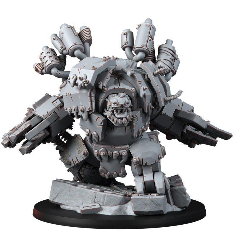 Ork Grand O Warlord – Ork Proxy, Wargame Exclusive – 3D printed 16K resin miniature – photo 7 of 11