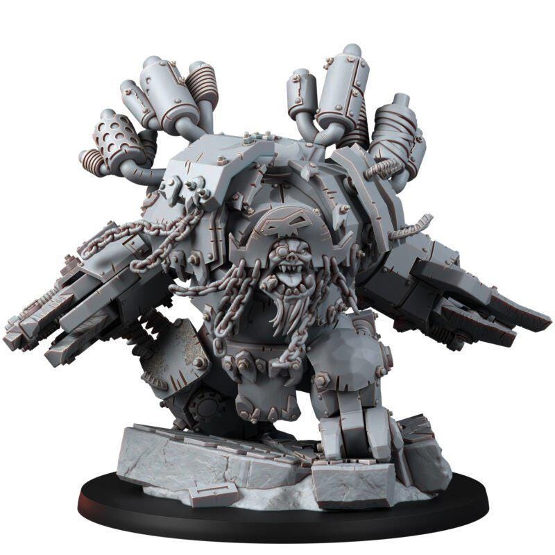 Ork Grand O Warlord – Ork Proxy, Wargame Exclusive – 3D printed 16K resin miniature – photo 10 of 11