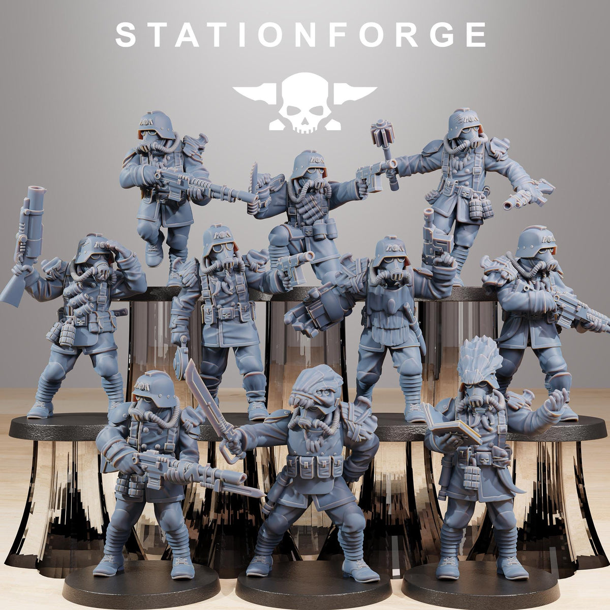 Grimguard Xenarid Hunters – Astra Militarum Proxy