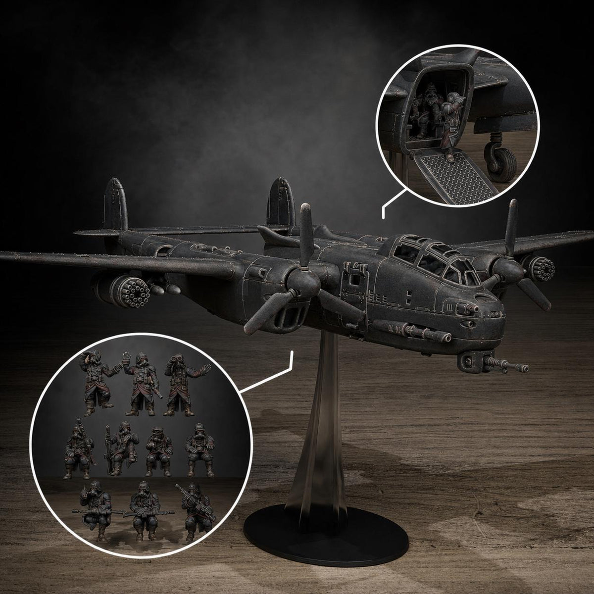 Grimguard Vulture Plane – Astra Militarum Proxy