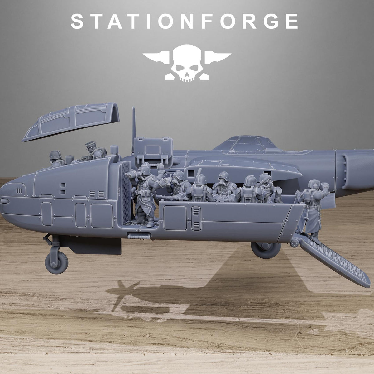 Grimguard Vulture Plane – Astra Militarum Proxy