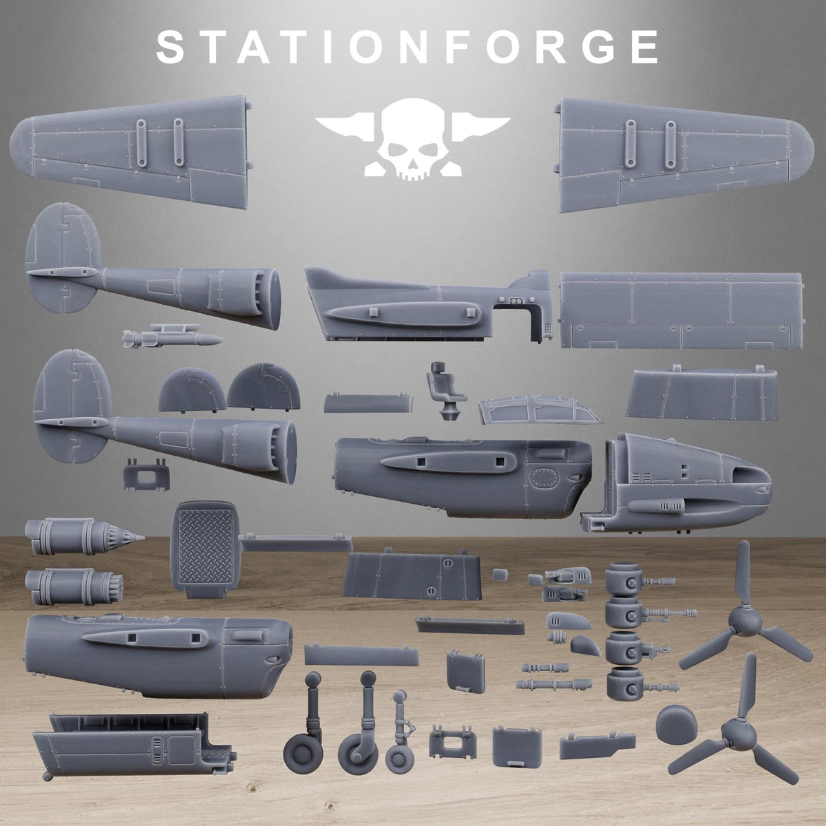 Grimguard Vulture Plane – Astra Militarum Proxy