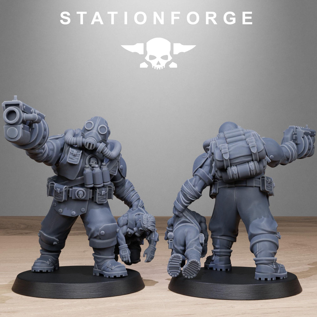 Grimguard Jungle Fighter Mutants – Astra Militarum Proxy