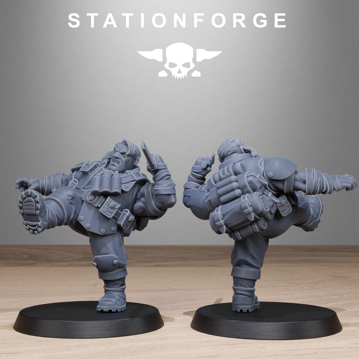 Grimguard Jungle Fighter Mutants – Astra Militarum Proxy