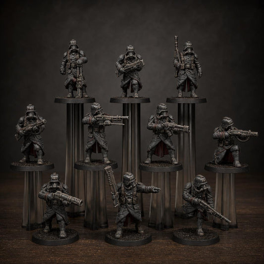 Grimguard Infantry Builder – Astra Militarum Proxy