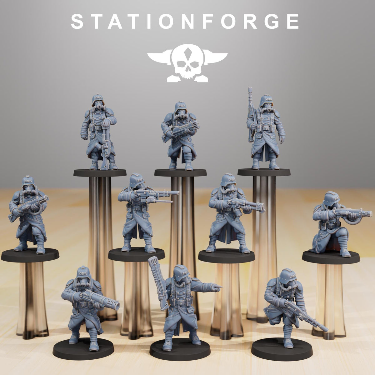 Grimguard Infantry Builder – Astra Militarum Proxy