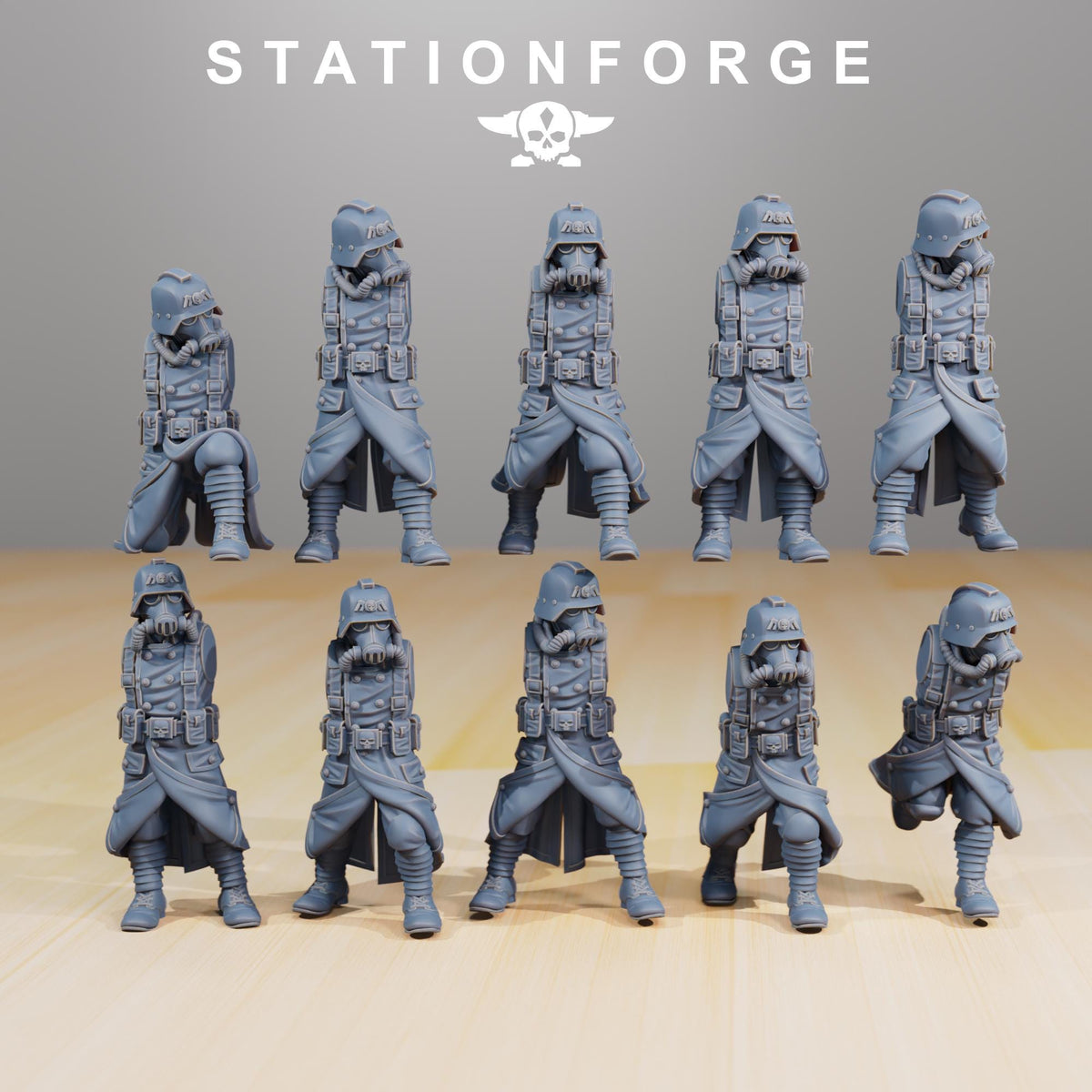 Grimguard Infantry Builder – Astra Militarum Proxy