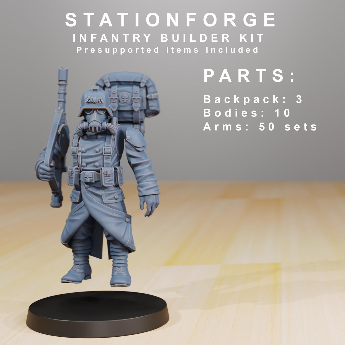 Grimguard Infantry Builder – Astra Militarum Proxy