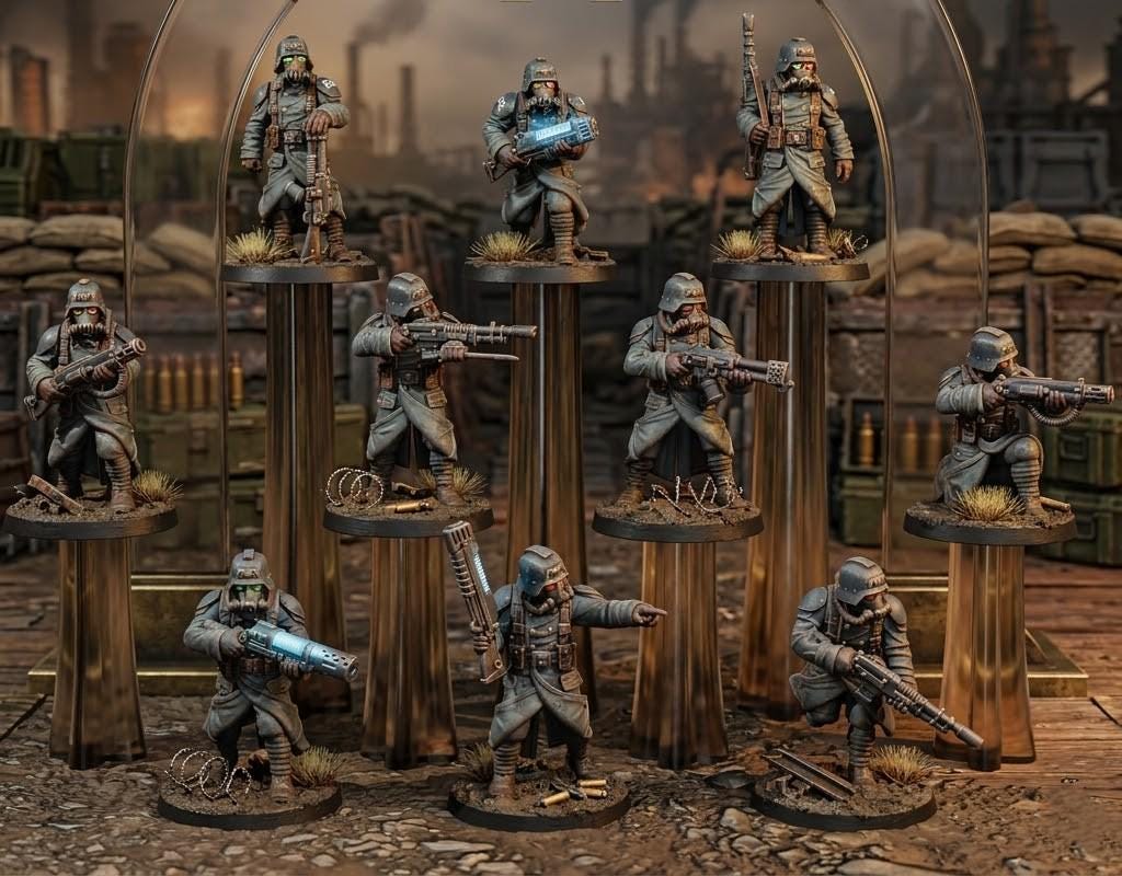 Grimguard Infantry Builder – Astra Militarum Proxy