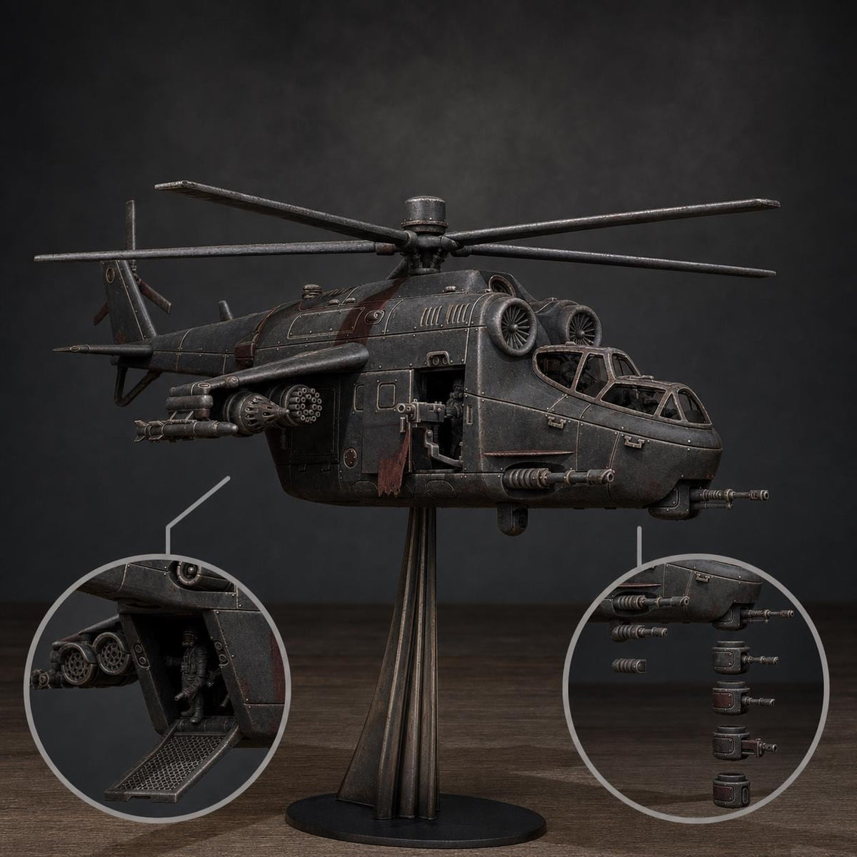 Grimguard Helicopter – Astra Militarum Proxy
