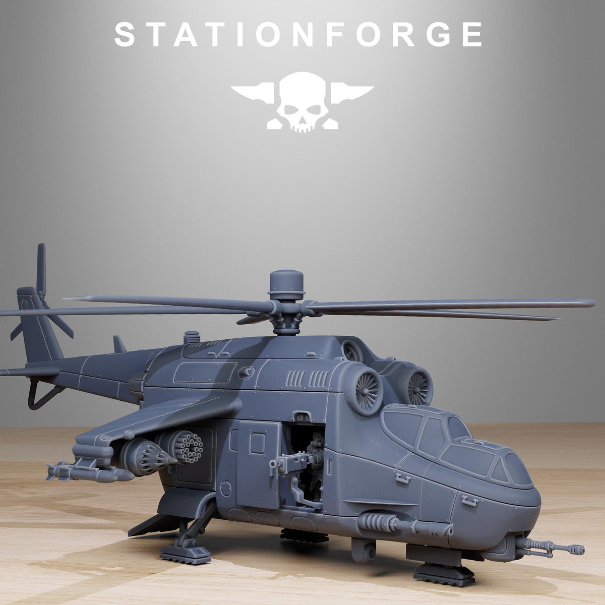 Grimguard Helicopter – Astra Militarum Proxy