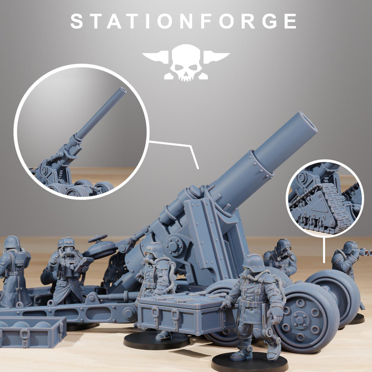 Grimguard Heavy Artillery – Astra Militarum Proxy