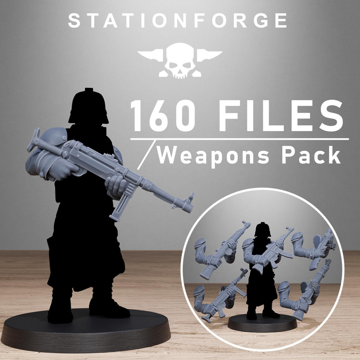 Grimguard German Weapons Pack – Astra Militarum Proxy