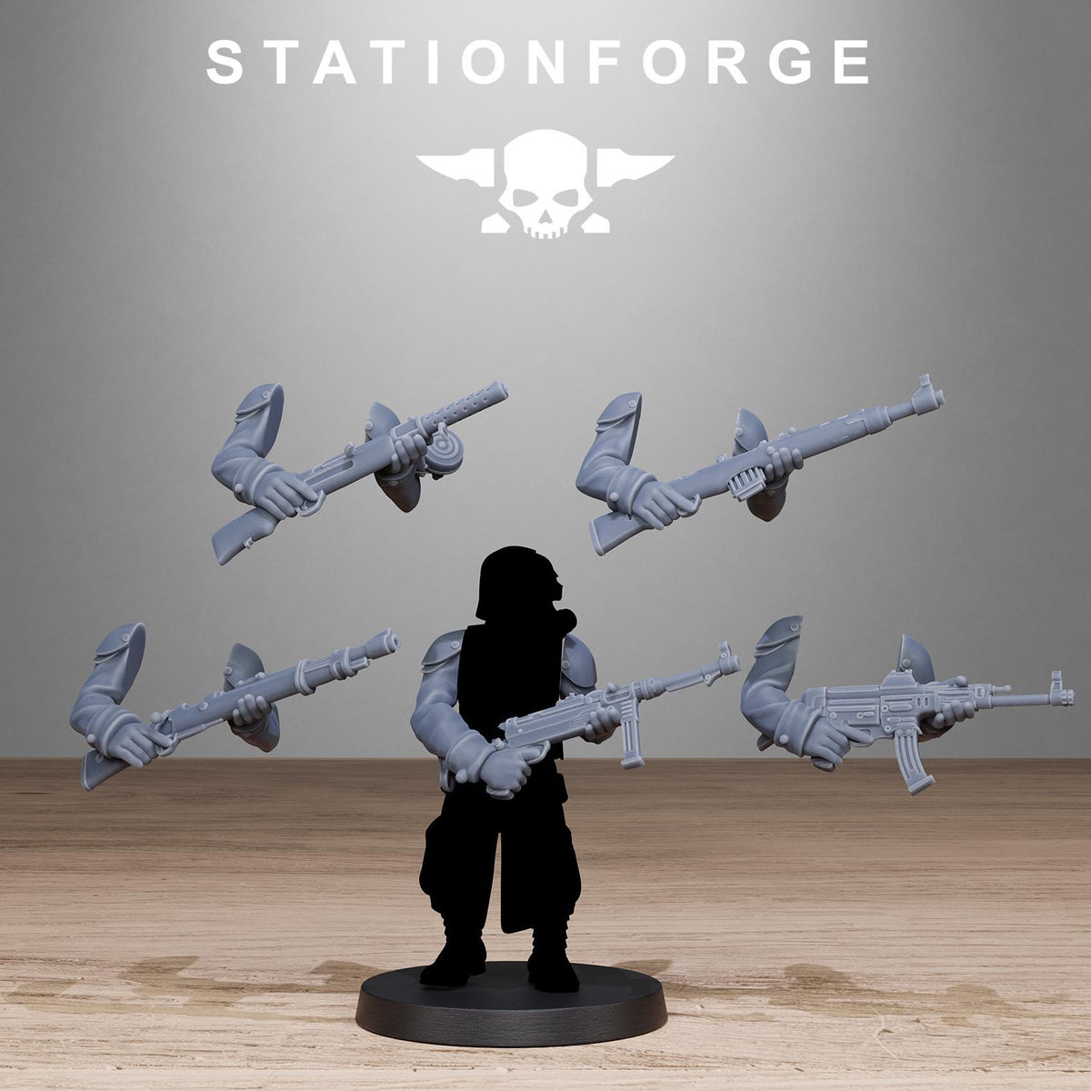 Grimguard German Weapons Pack – Astra Militarum Proxy