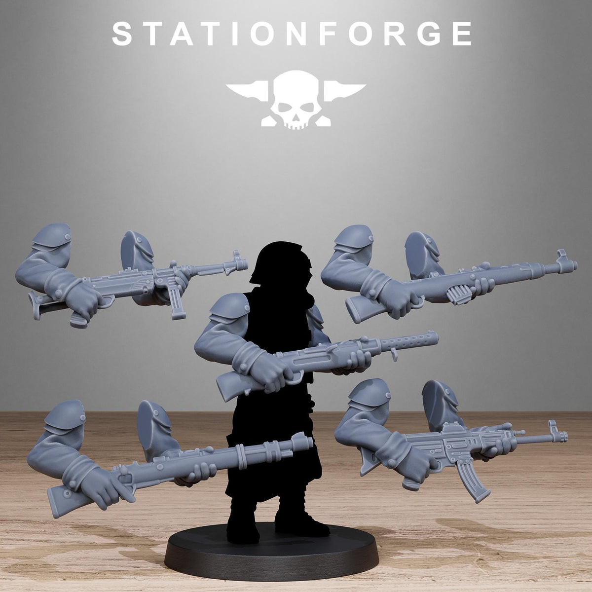 Grimguard German Weapons Pack – Astra Militarum Proxy