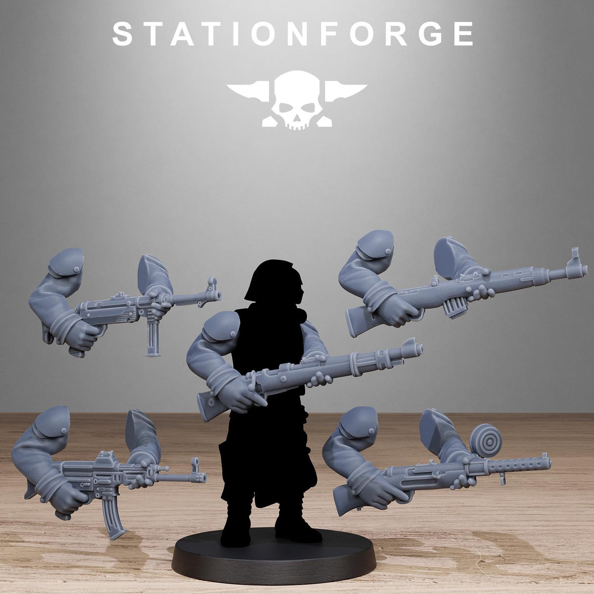 Grimguard German Weapons Pack – Astra Militarum Proxy