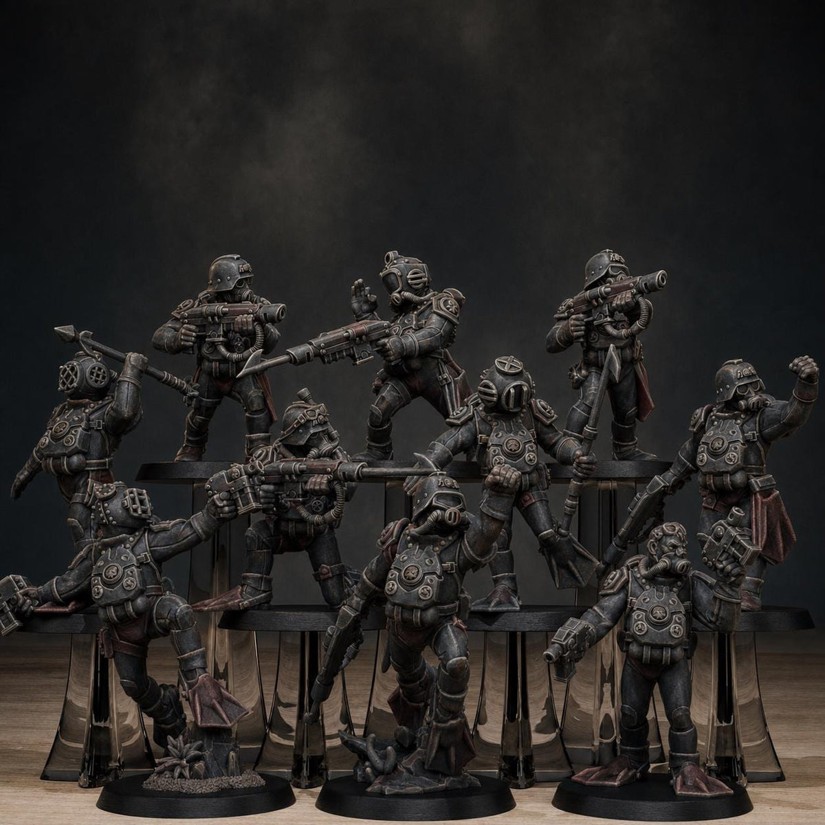 Grimguard Divers – Astra Militarum Proxy