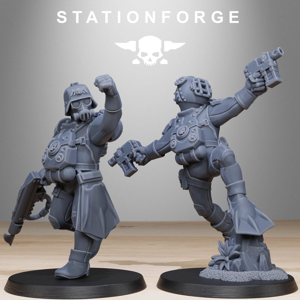 Grimguard Divers – Astra Militarum Proxy