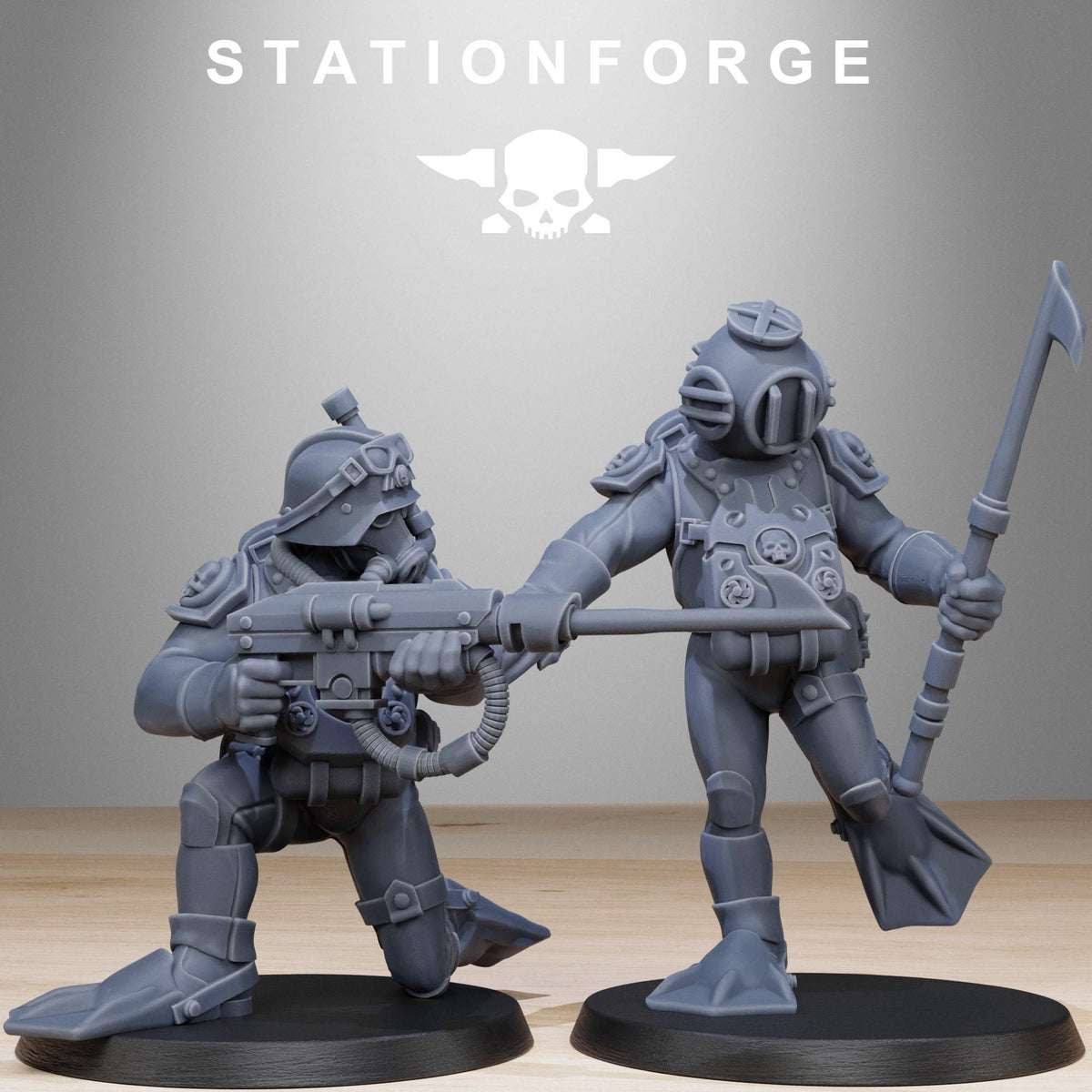 Grimguard Divers – Astra Militarum Proxy