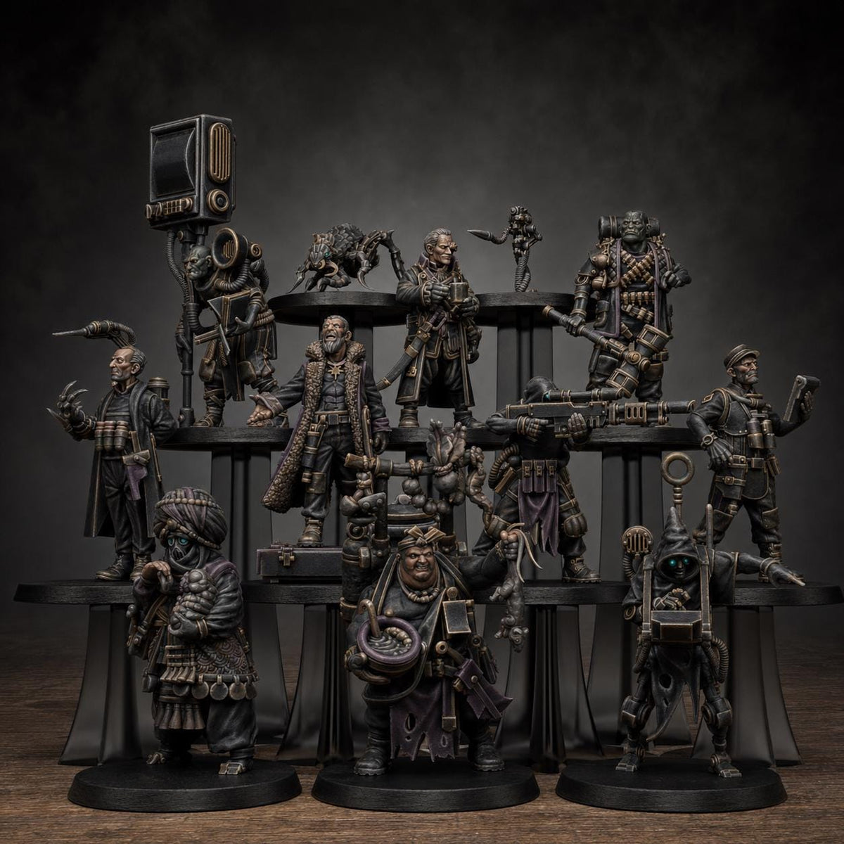 Grimcorp Scrap Operatives – Warhammer 40k Compatible Miniature