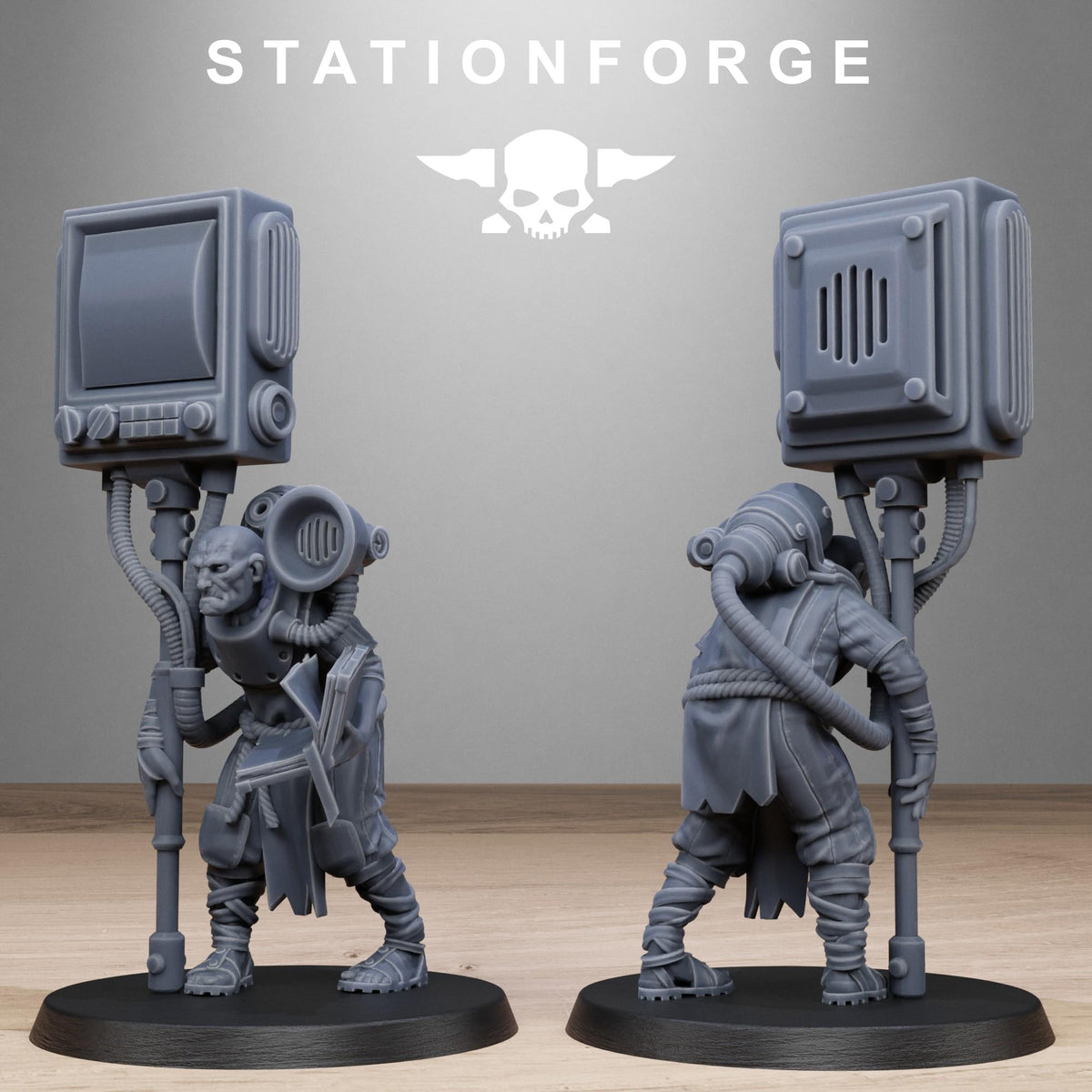 Grimcorp Scrap Operatives – Warhammer 40k Compatible Miniature