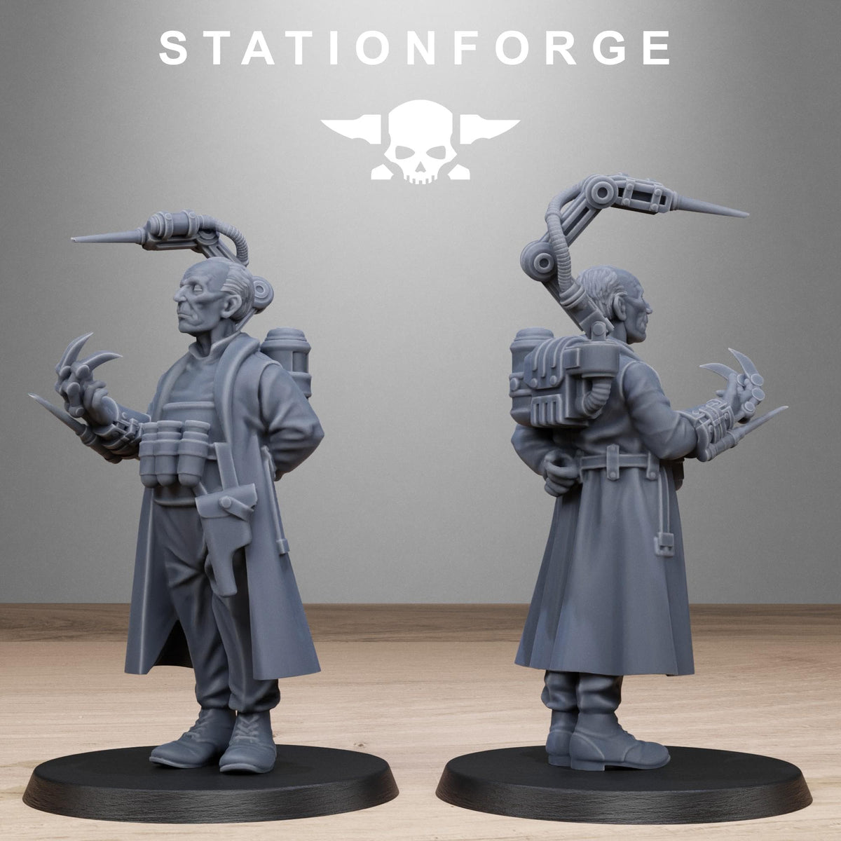 Grimcorp Scrap Operatives – Warhammer 40k Compatible Miniature