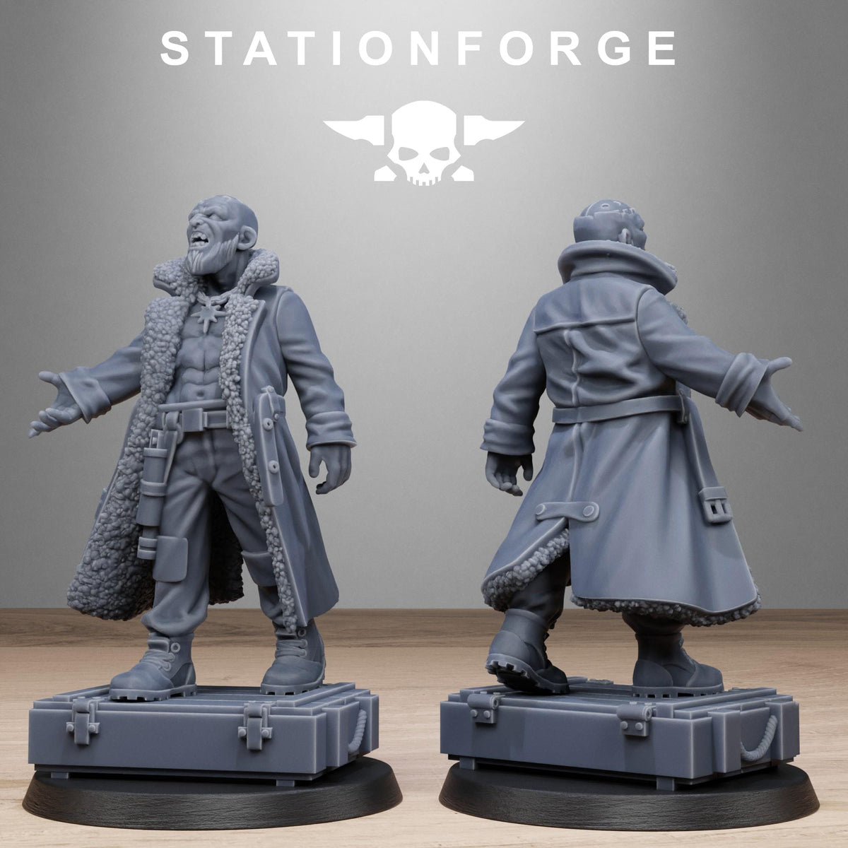 Grimcorp Scrap Operatives – Warhammer 40k Compatible Miniature