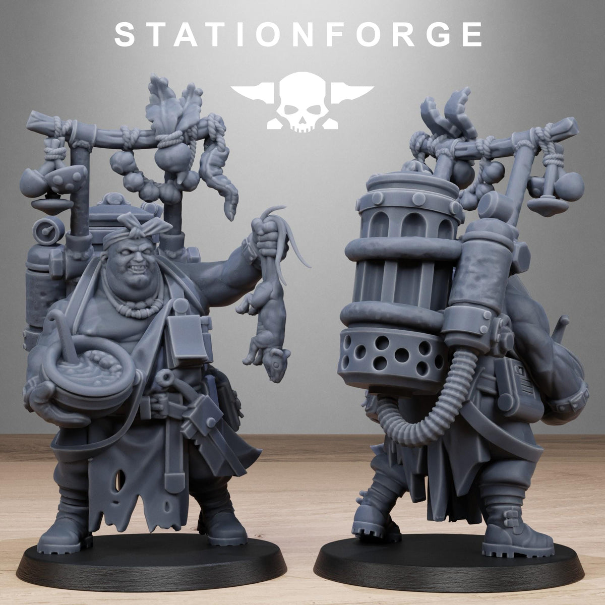 Grimcorp Scrap Operatives – Warhammer 40k Compatible Miniature